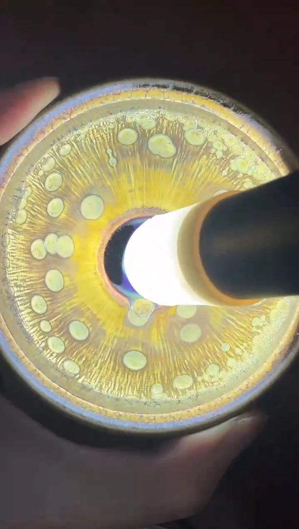 茶盏宋瓷入釉传承人刘友良宝盏17