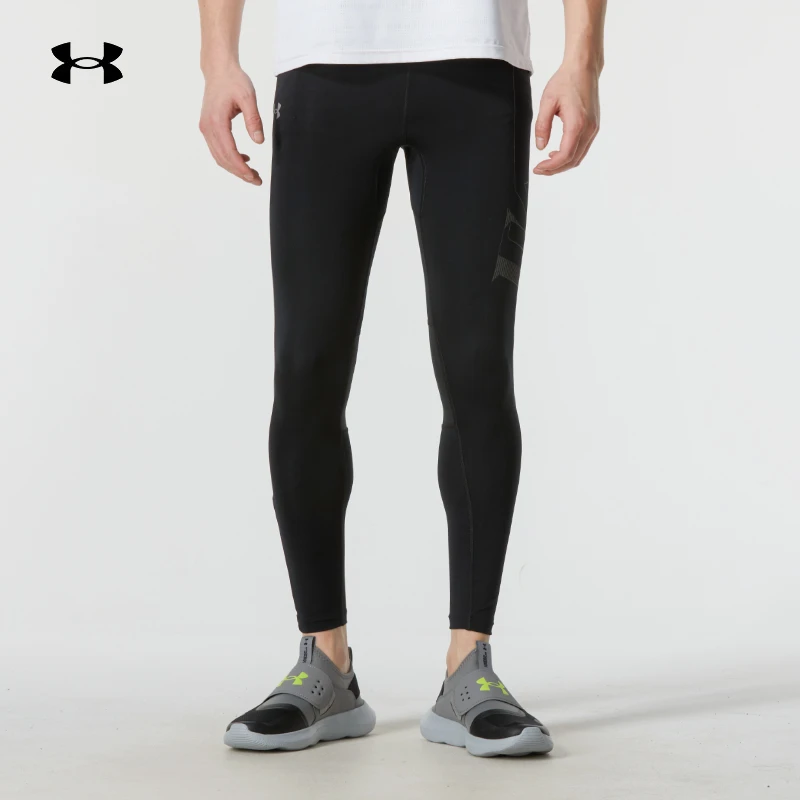 UA安德玛紧身长裤男裤冬季跑步运动裤户外休闲舒适训练裤1374703