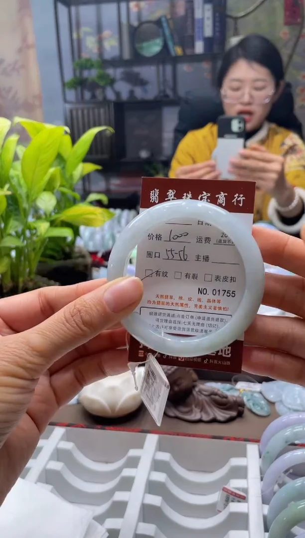 未镶嵌手镯翡翠1755