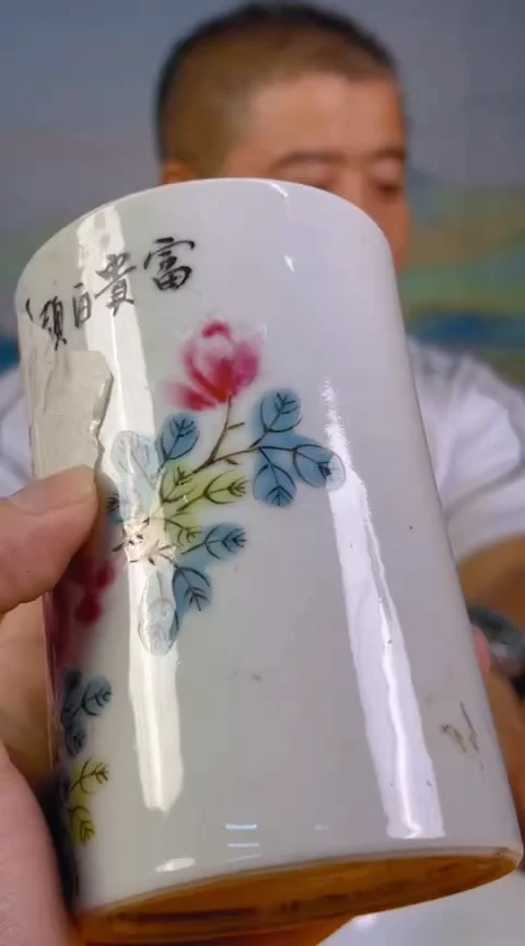 摆件景德镇陶瓷青花摆件14