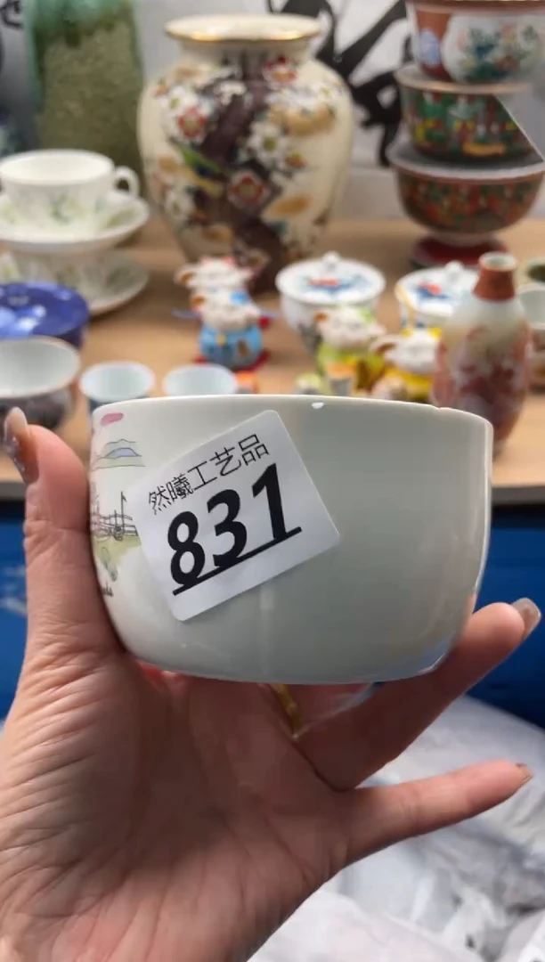 【闪购商品】瓷片831然曦海外工艺品18包邮