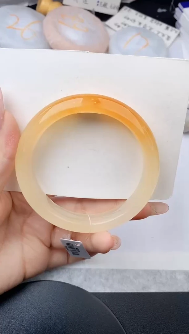 未镶嵌手镯石英质玉w132-HHB65+