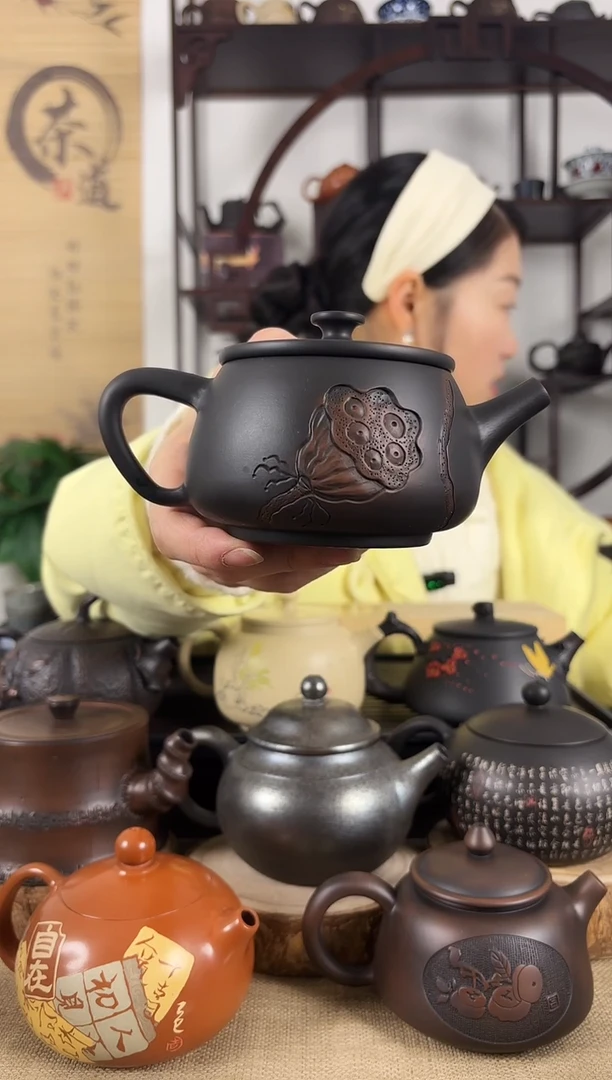 云南建水紫陶茶壶200CC左右
