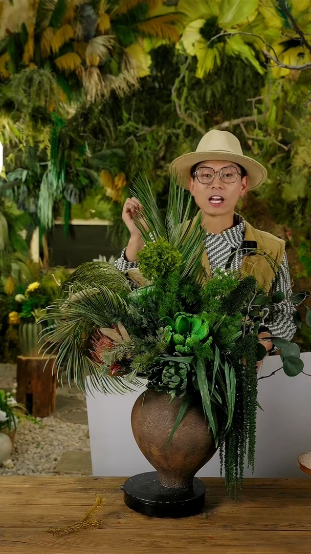 永生花一物一拍连花带瓶
