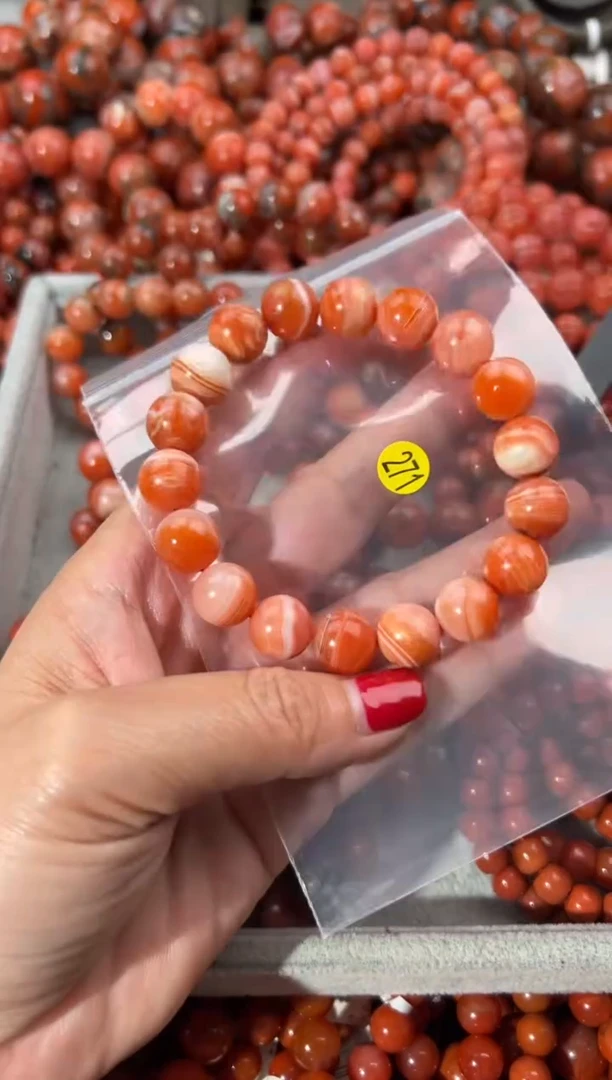 未镶嵌手串南红玛瑙11+