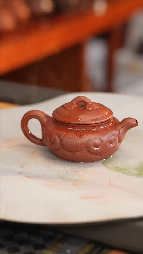 茶壶紫砂原矿手工制作180cc