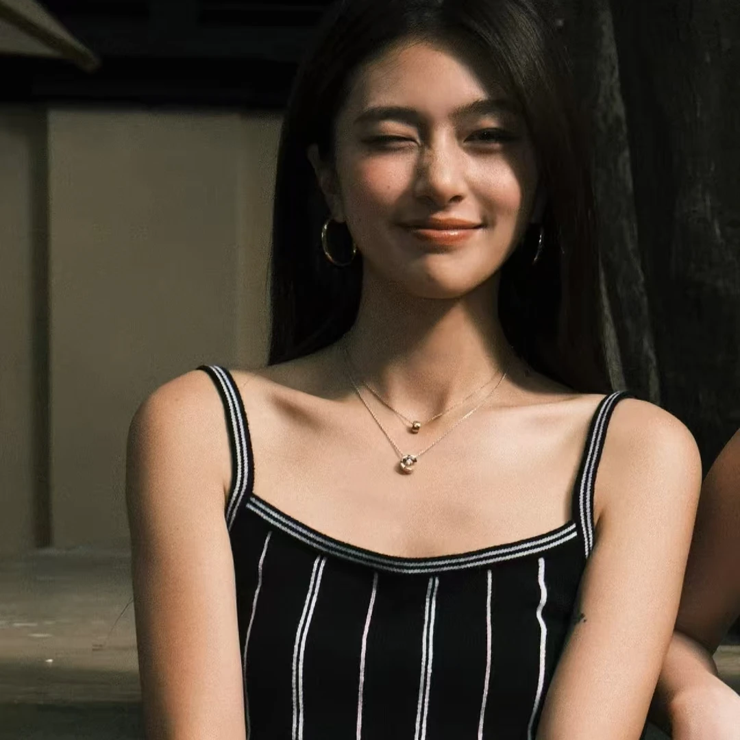 坠链均925银 【水冰月带钻项链】气质轻奢时尚小众简约