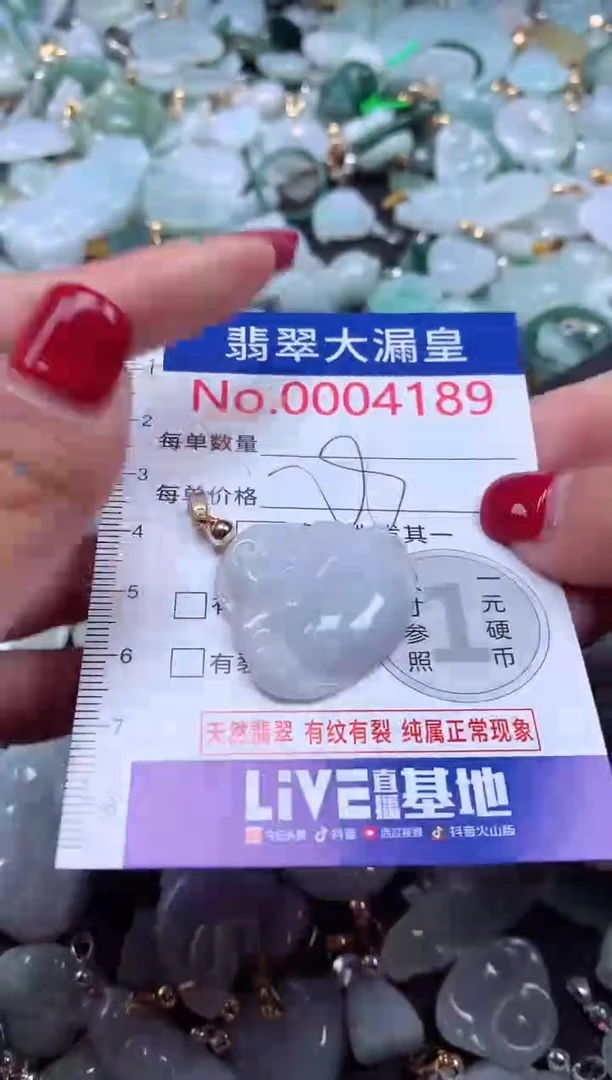 颈饰未镶嵌翡翠4189