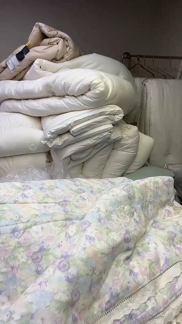 95%以上纯棉双层纱200*230 夏被
