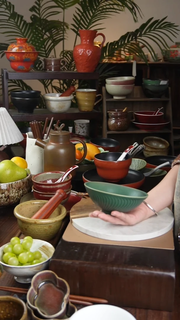 碗景德镇手工高温餐具1034