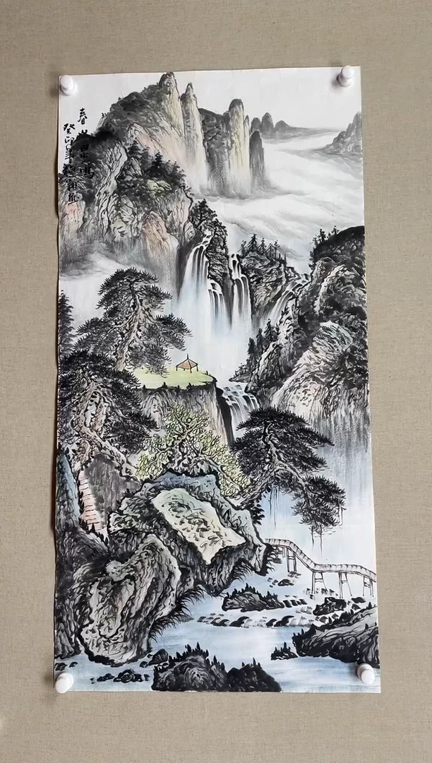 国画138*68 孙德翔孙德翔孙德翔孙德翔