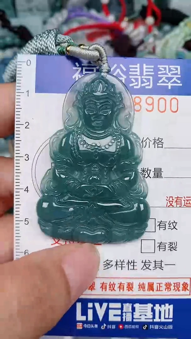 翡翠未镶嵌颈饰...0008900