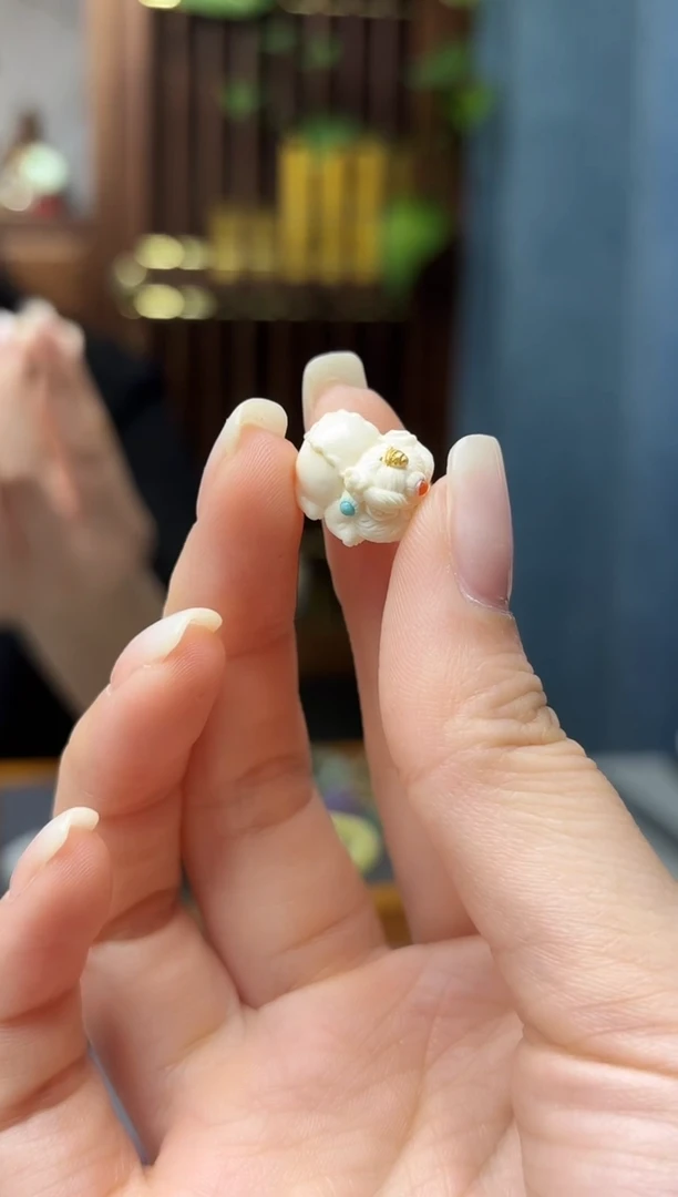 摆件猛犸象牙猛犸醒狮配饰SAF