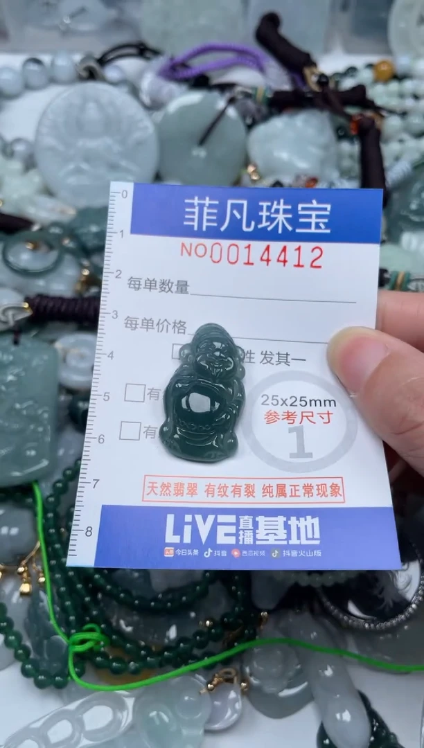 颈饰未镶嵌翡翠14412