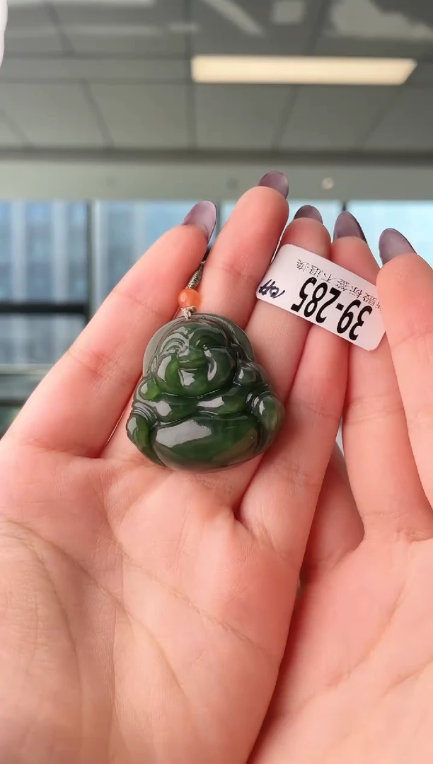 颈饰未镶嵌和田玉佛公 285