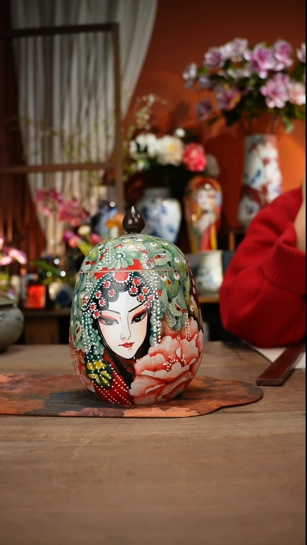 当代高温釉下彩手绘陶瓷餐具