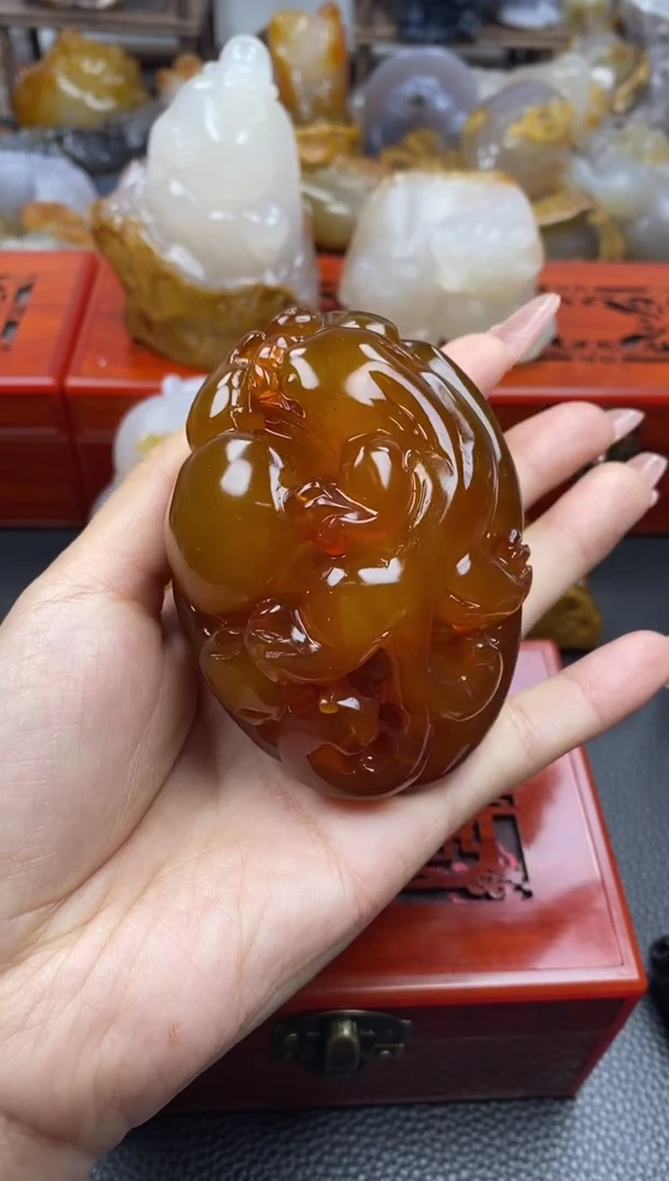 【闪购商品】玛瑙/玉髓手把未镶嵌00