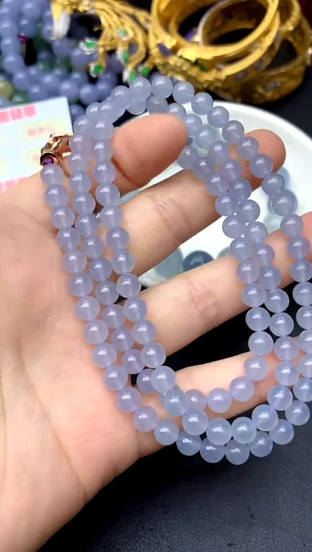 颈饰未镶嵌翡翠646-中国好珍宝