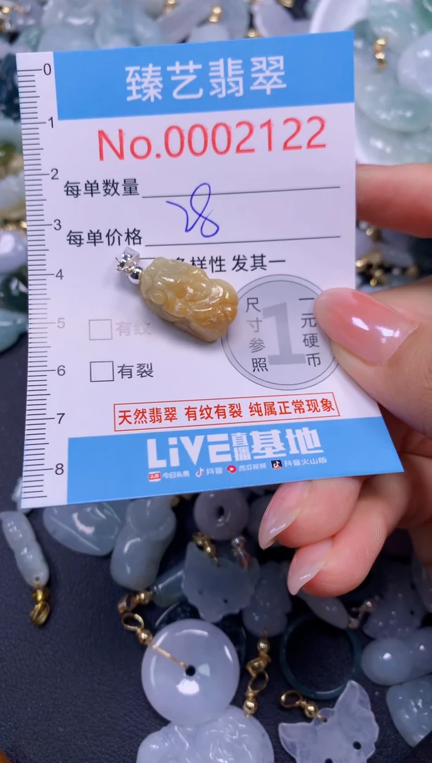 颈饰未镶嵌翡翠2122