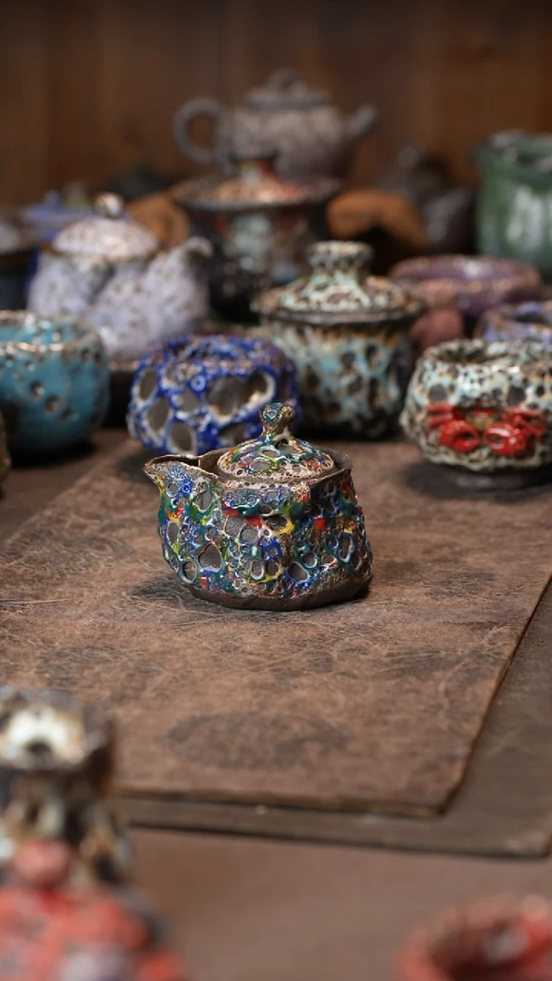 【闪购商品】景德镇柴烧志野杯