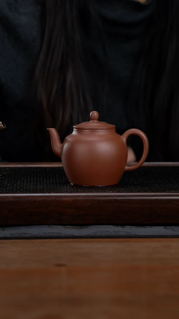 茶壶紫砂230cc黄龙山原矿清水泥大彬宫灯19