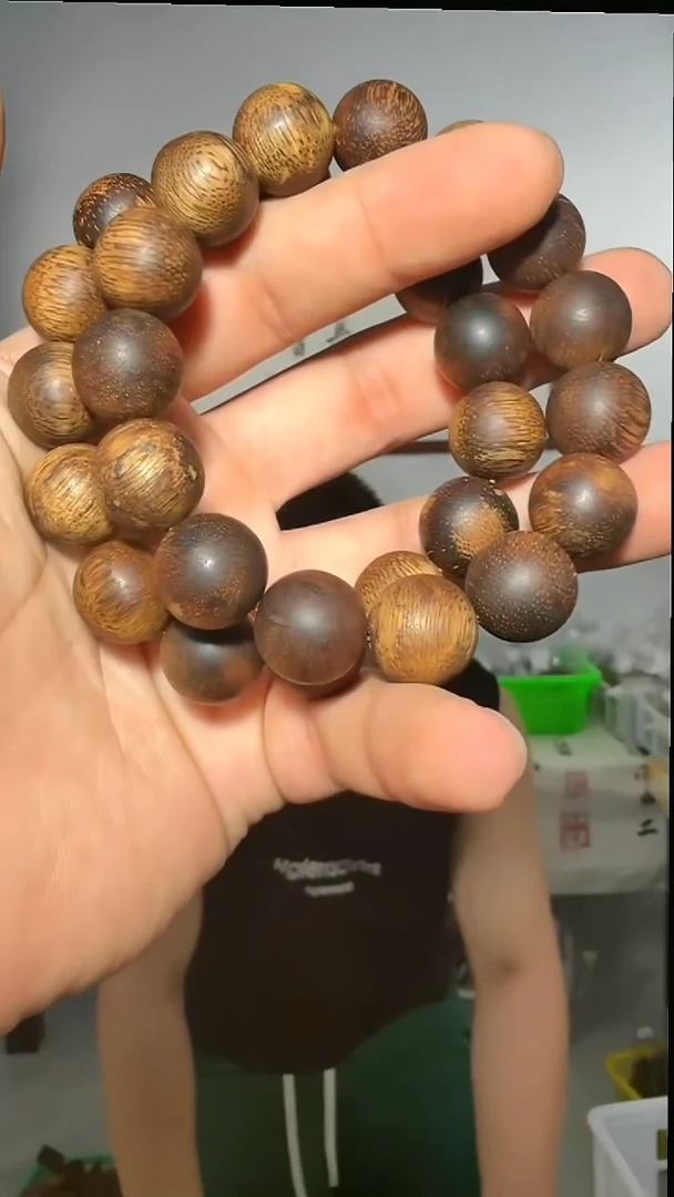 沉香手串110号沉水达拉干31g1.5多样性发一