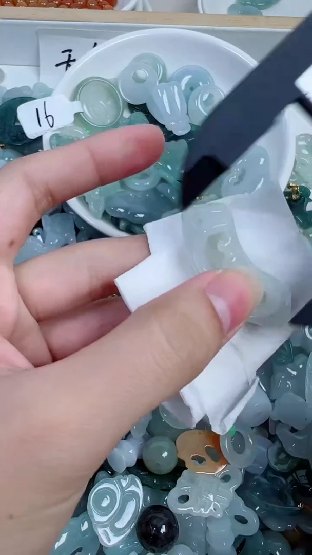 散珠翡翠175号链接，A货翡翠