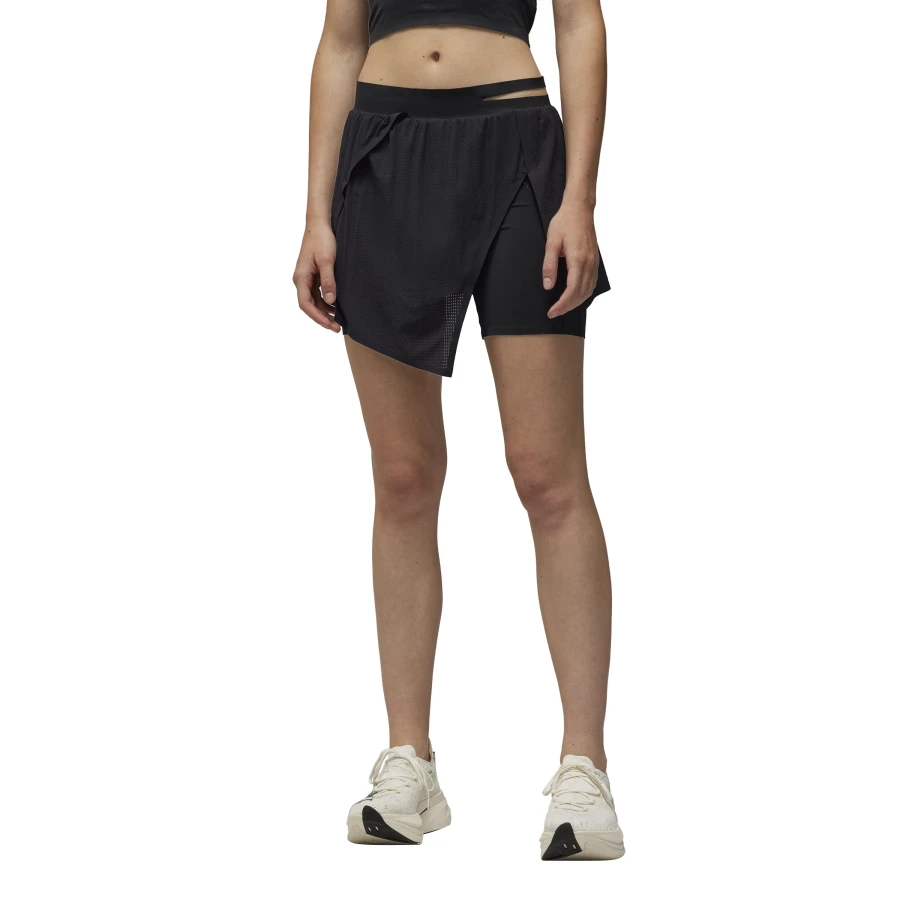 Y-3/Y-3（50-IR6253）黑色女士轻薄休闲运动短裤