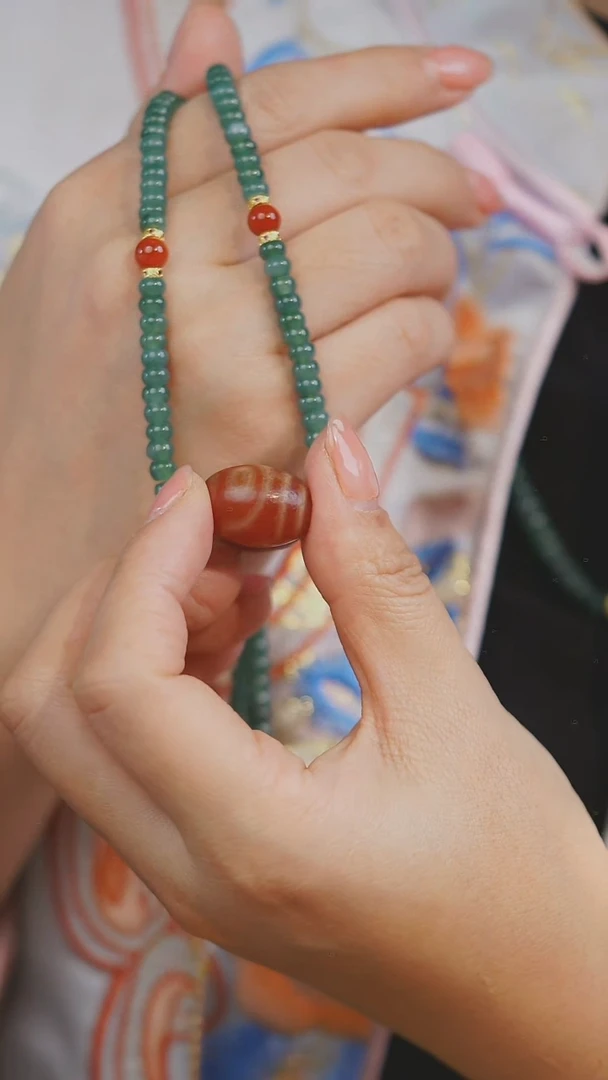 【闪购商品】玛瑙/玉髓项链未镶嵌多样性发其一