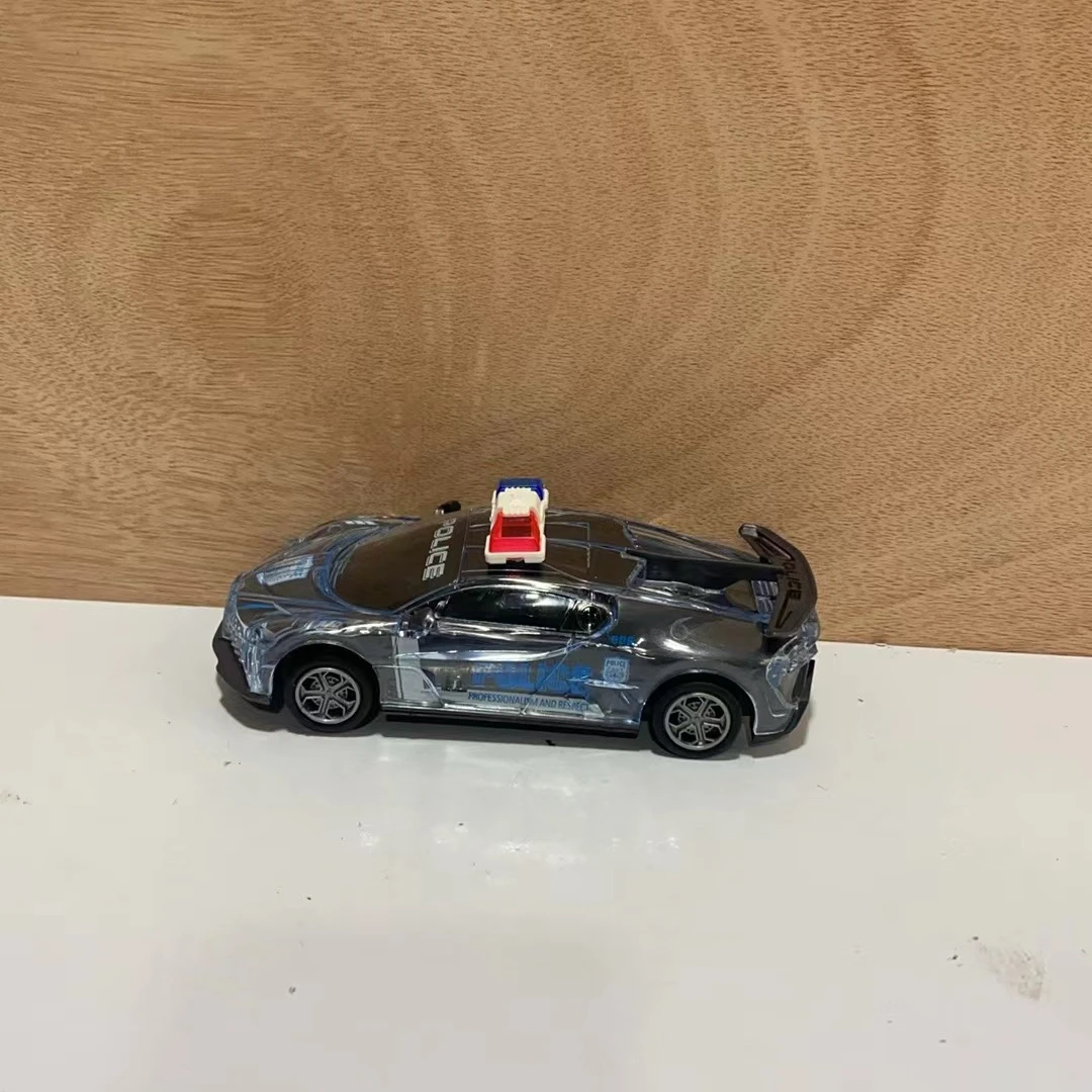 益智玩具模型警车 包装瑕疵