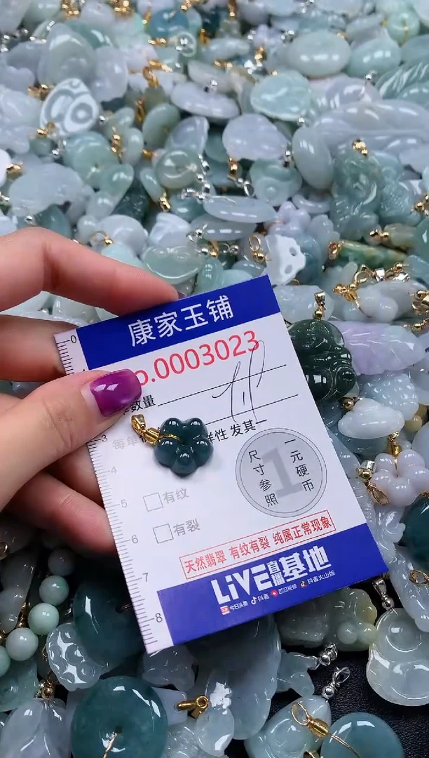 颈饰未镶嵌翡翠3023