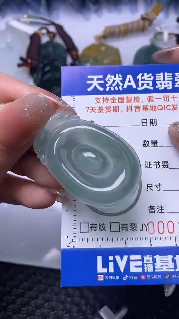 颈饰未镶嵌翡翠