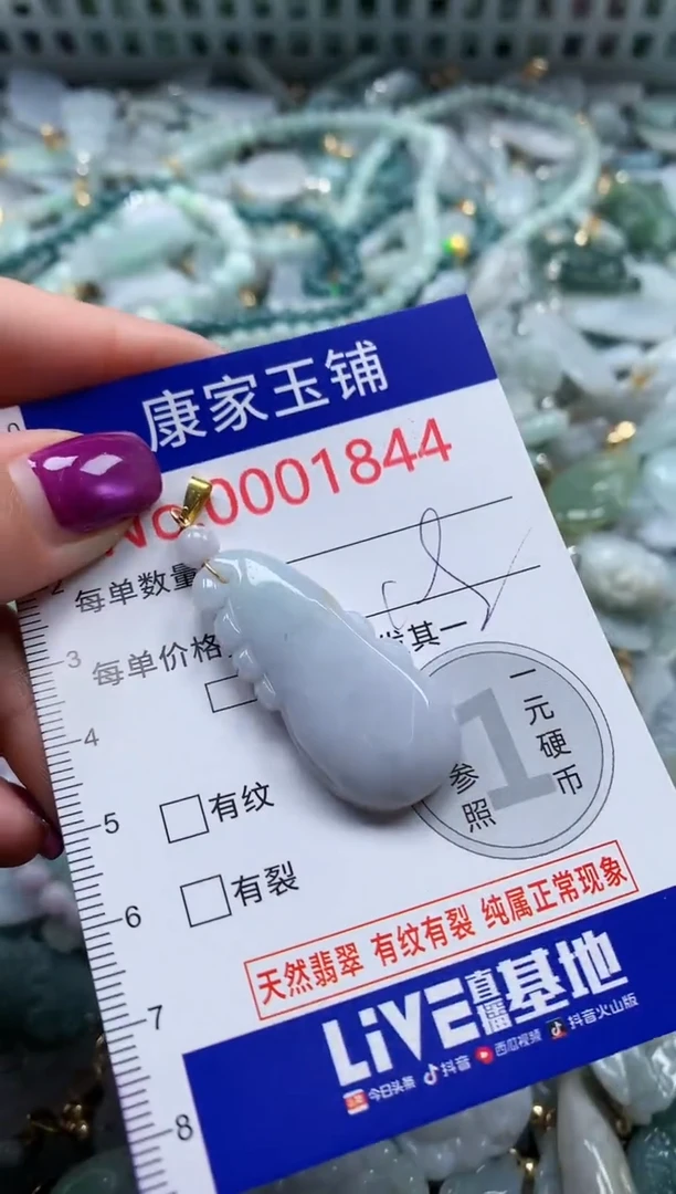 颈饰未镶嵌翡翠1844