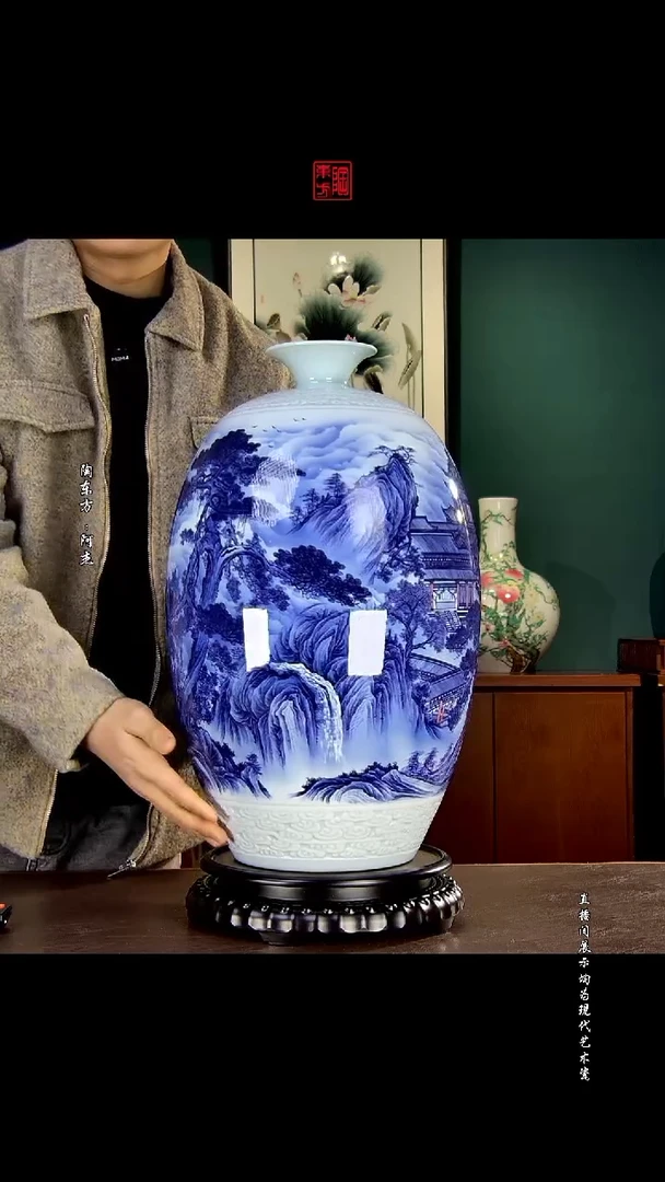 摆件景德镇陶东方陶瓷艺术作品