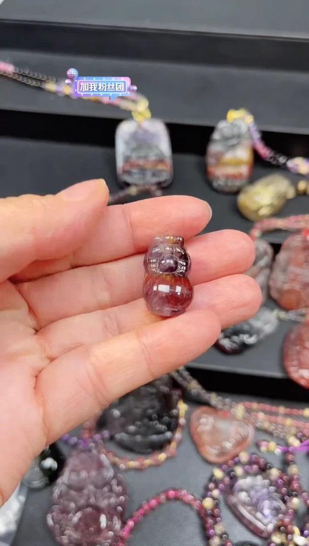 未镶嵌颈饰水晶【百晶灵儿】定制款
