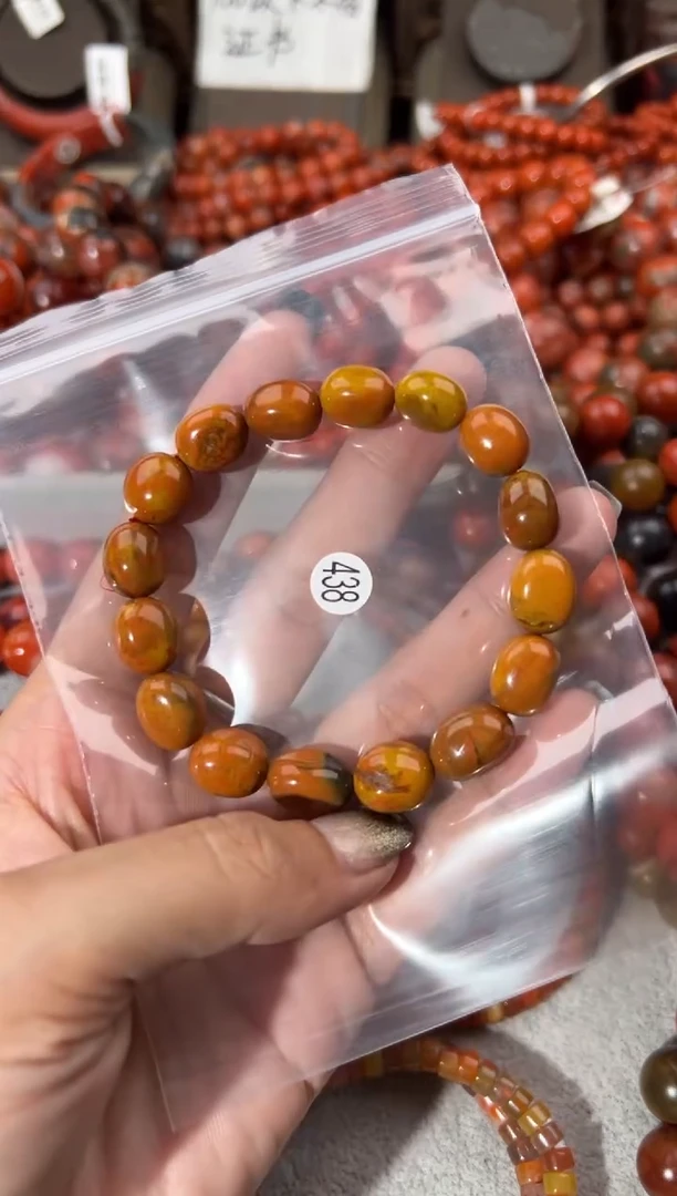 未镶嵌手串南红玛瑙9+