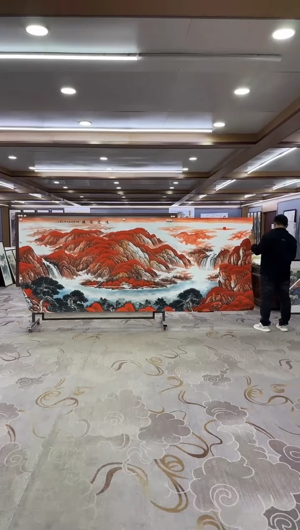 绘画绘画xc刘雪红-大丈二-国画