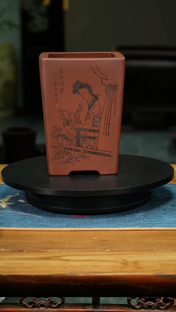 紫砂花盆星**典精品兰花盆