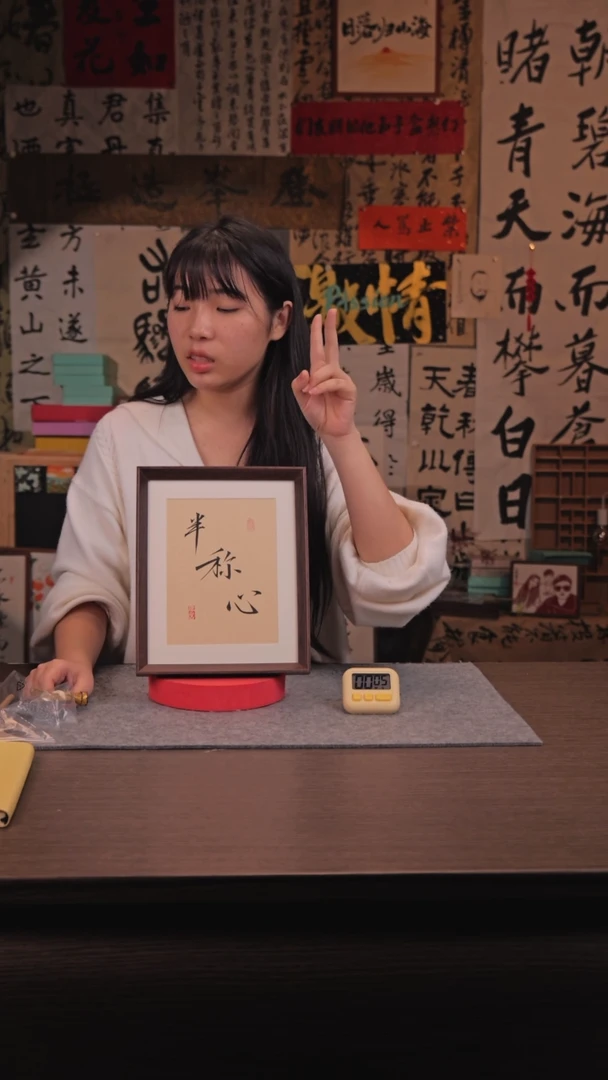 【闪购商品】国画222 半称心 10寸 手写 亚克力