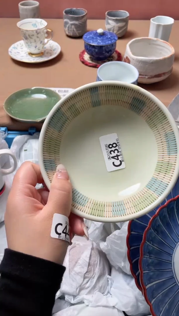 瓷片一****棠瓷器瓷器C438