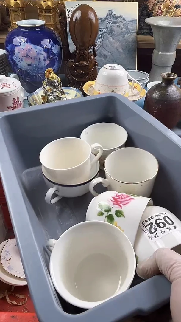 瓷片柳*荫英歌瓷器满28包邮