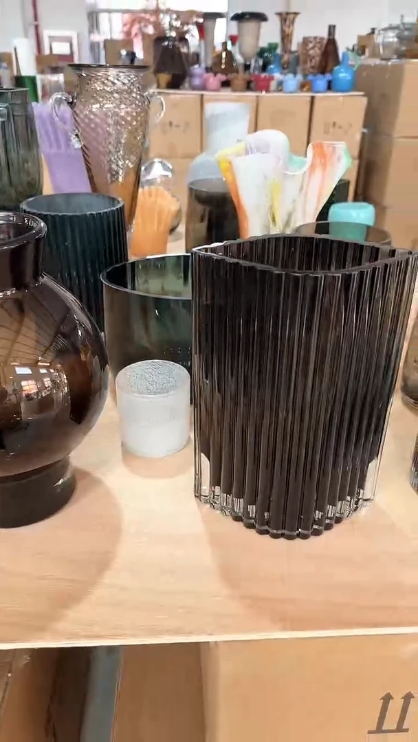 【闪购商品】玻璃黑色竖条纹