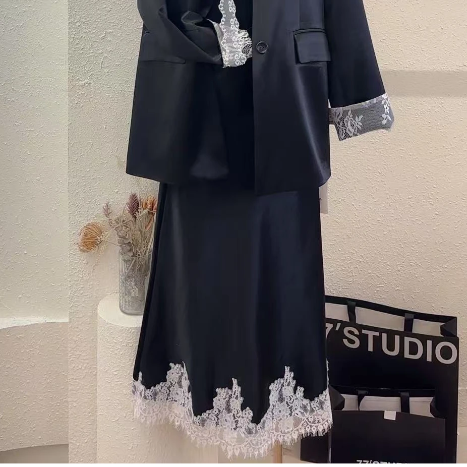 【银月缎裙】新品睫毛裙-25113