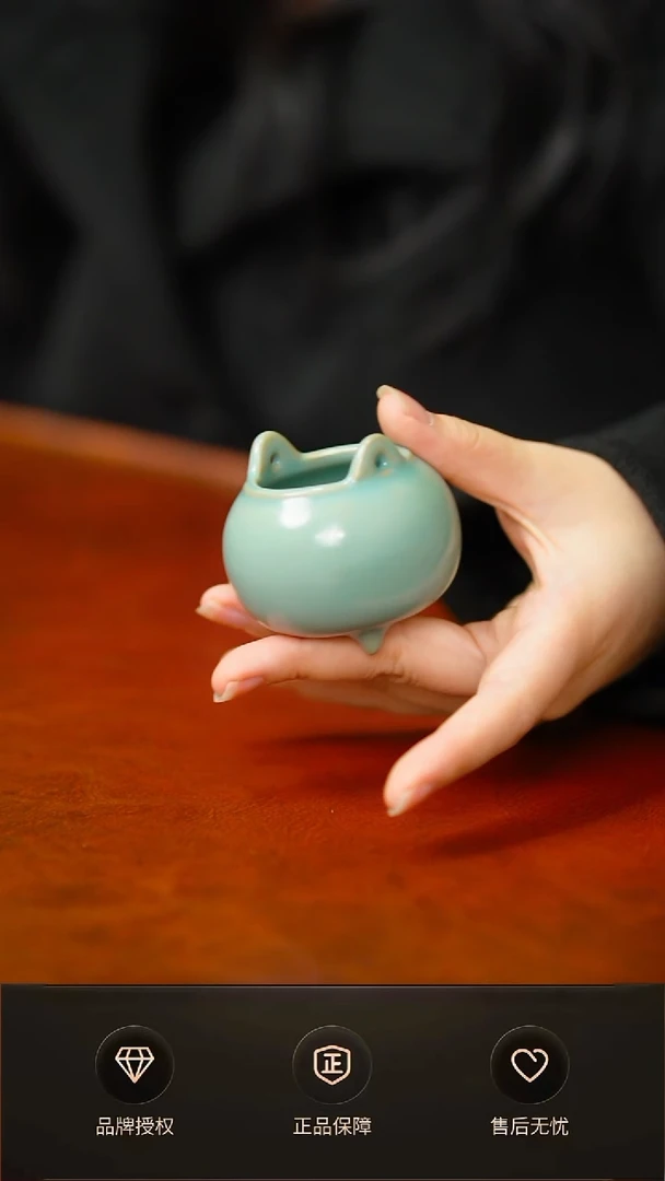 其他仿古小胖香炉不完美简装
