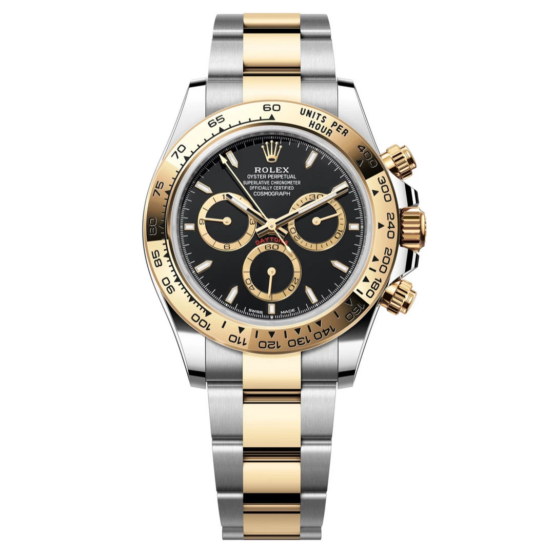 99新 Rolex/劳力士 劳力士迪通拿系列间金条刻手表