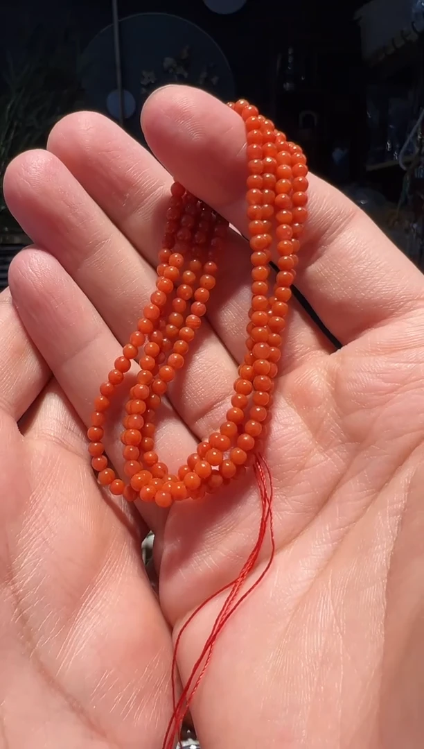 【闪购商品】南红玛瑙手串未镶嵌3+108(柿1000)