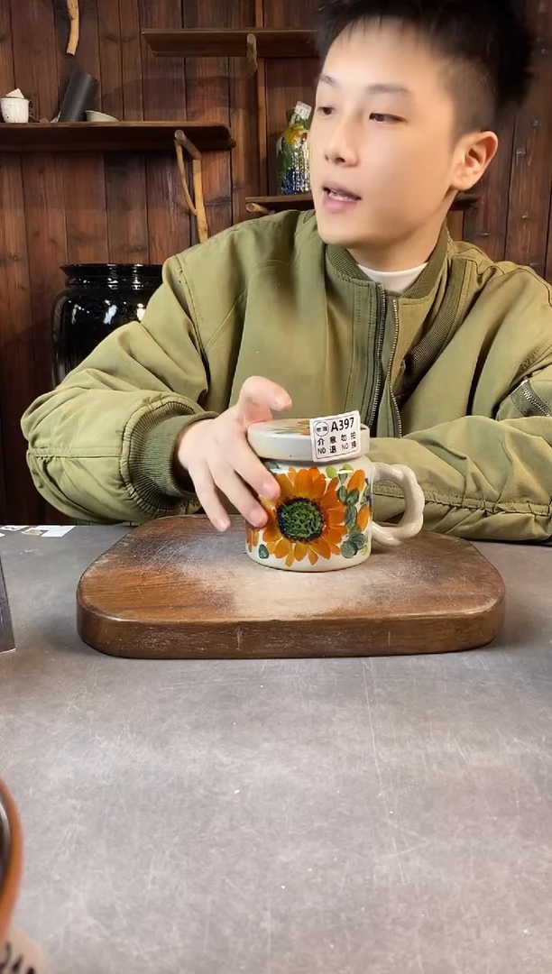 碗397瑕，手工手绘，超值陶瓷