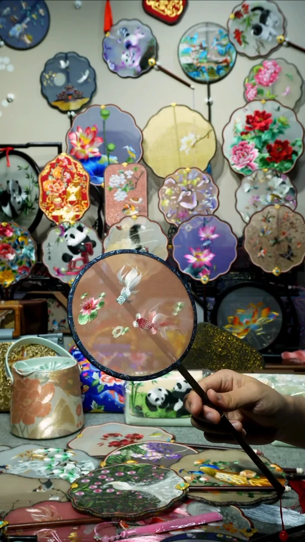 刺绣纯手工苏绣双面绣