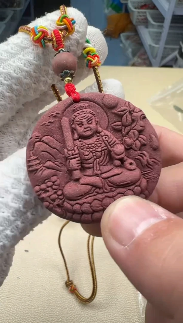 吊坠白玉菩提合香牌142