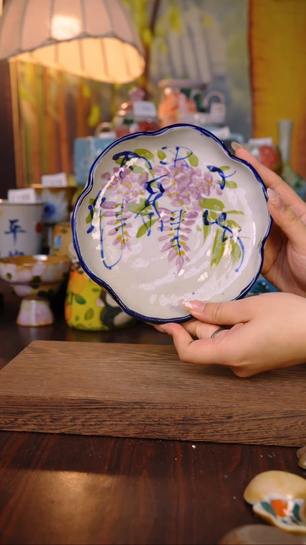 摆件泥垚手作 景德镇手工手绘器物